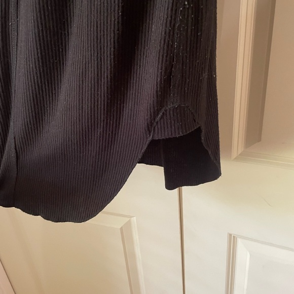 Black Bodycon Ribbed Dress by GF - Picture 3 of 4